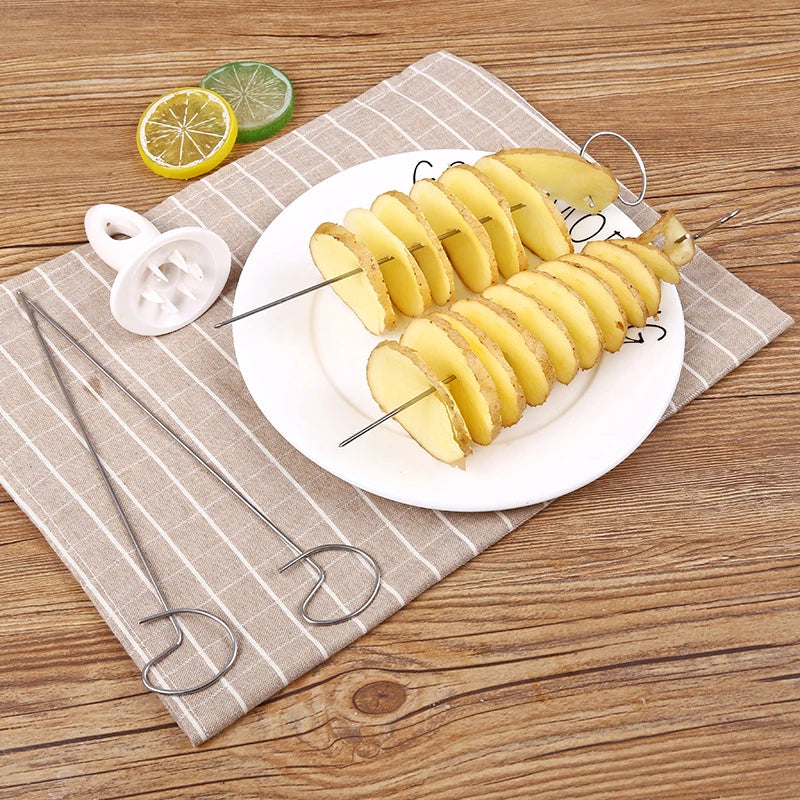 Twisted Potato Spiral Slice Cutter