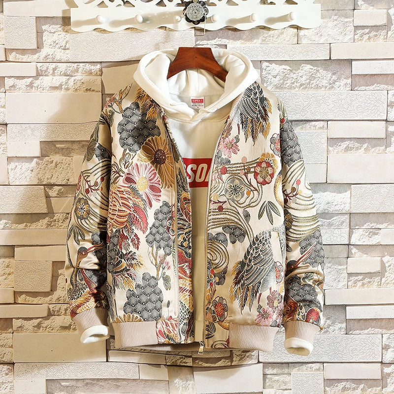 Embroidery Bomber Jackets