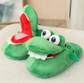 Comfy Crocodile Plush Slippers