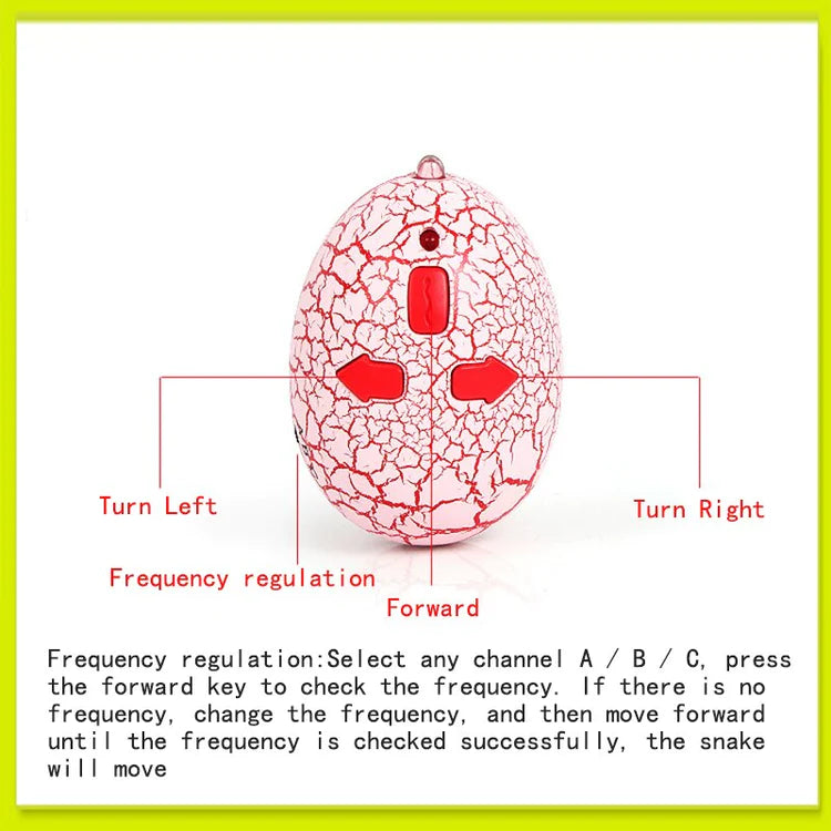 Remote Control Simulation Snake.