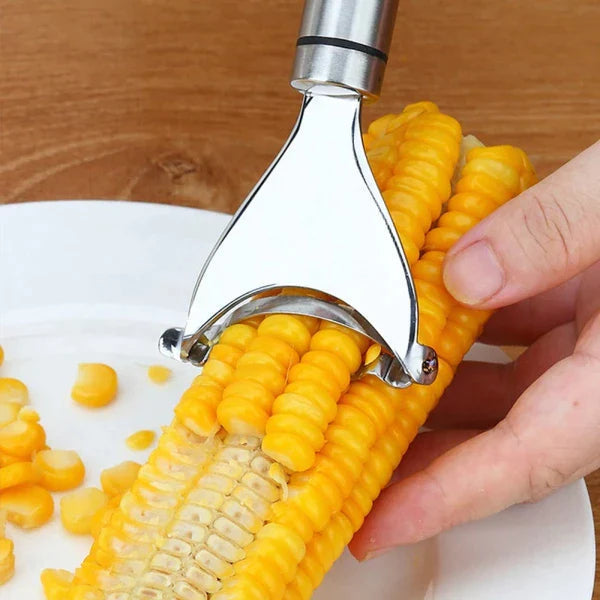Stainless Steel Corn Peeler For Corn On The Cob