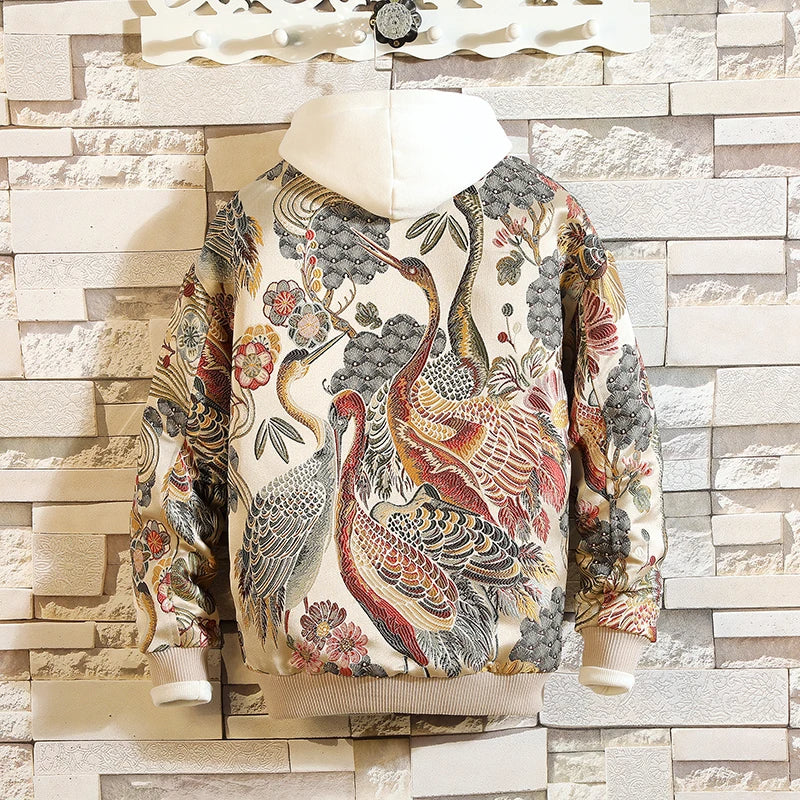Embroidery Bomber Jackets
