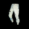 Holographic Reflective Rave Cargo Pants