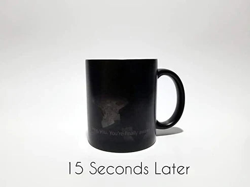 Hey, You You're Finally Awake Heat Changing Mug