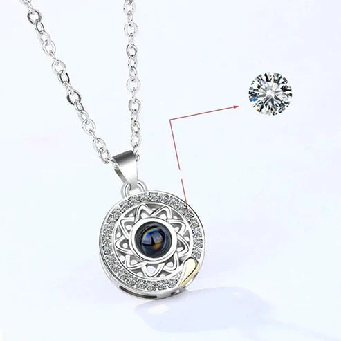 "I LOVE YOU" In 100 Languages Necklace
