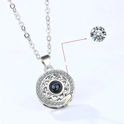 "I LOVE YOU" In 100 Languages Necklace
