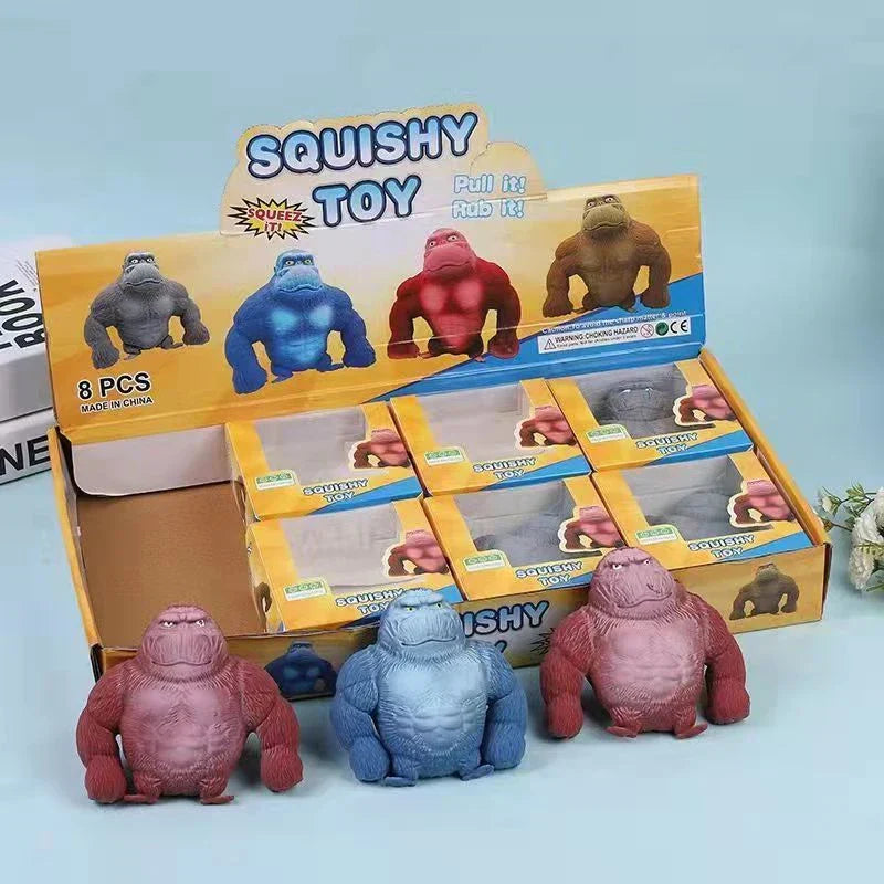 Stretch Gorilla Figure Toys Funny