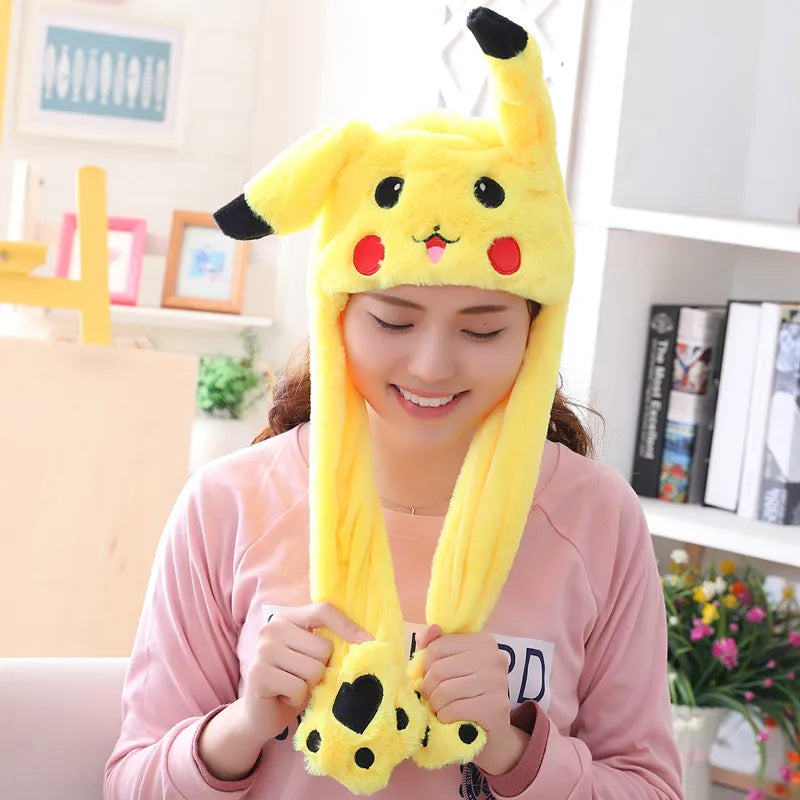 Cartoon Bunny Ear Move Hat