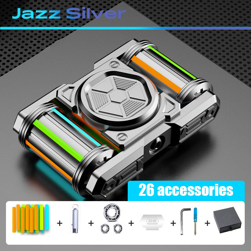 Luminous Tank Roller 101 Fidget Spinner EDC Metal
