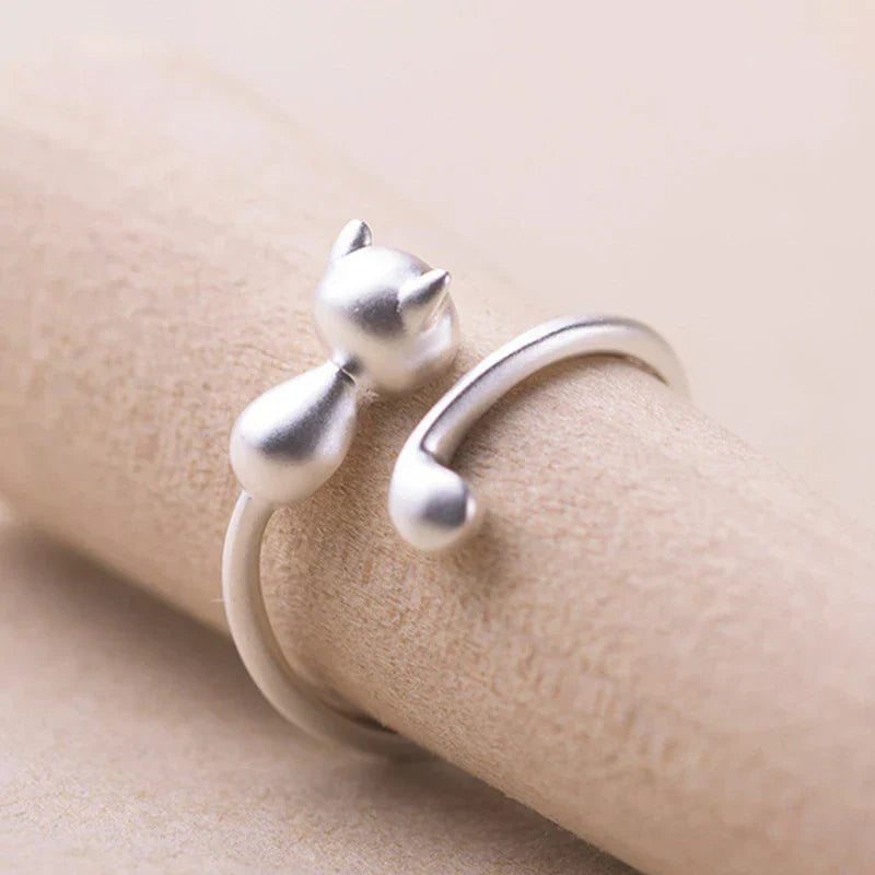 Cute Cat Ring Simplicity Fashion