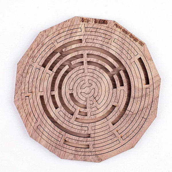 3D Brain-teaser Wooden Puzzles