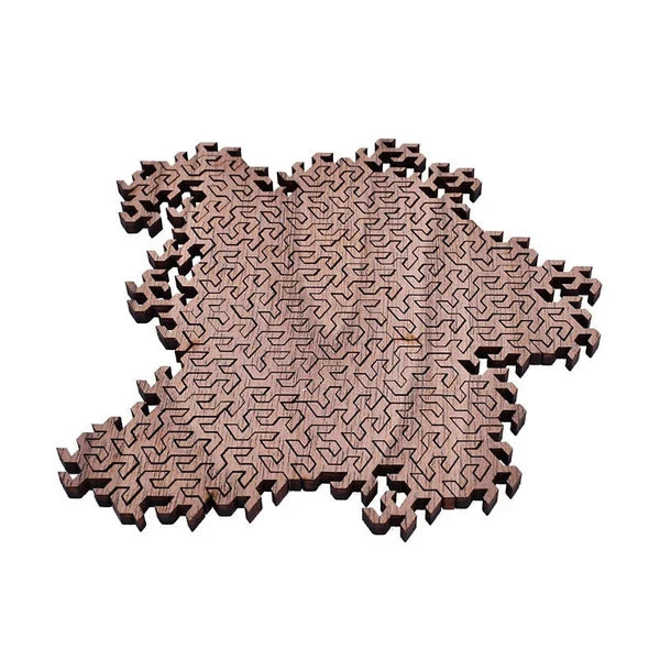 3D Brain-teaser Wooden Puzzles