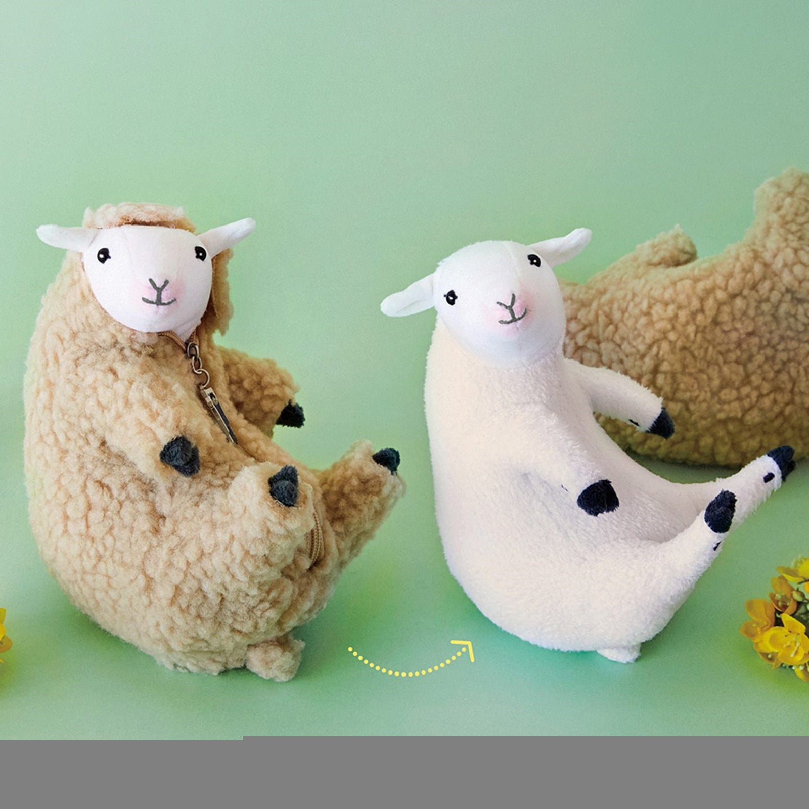 16CM Lovely Sheep Alpaca Doll Soft Plush Toy