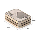 AAA Skull Push Slider Stress Relief Toy Anti Stress Decompress Magnetic