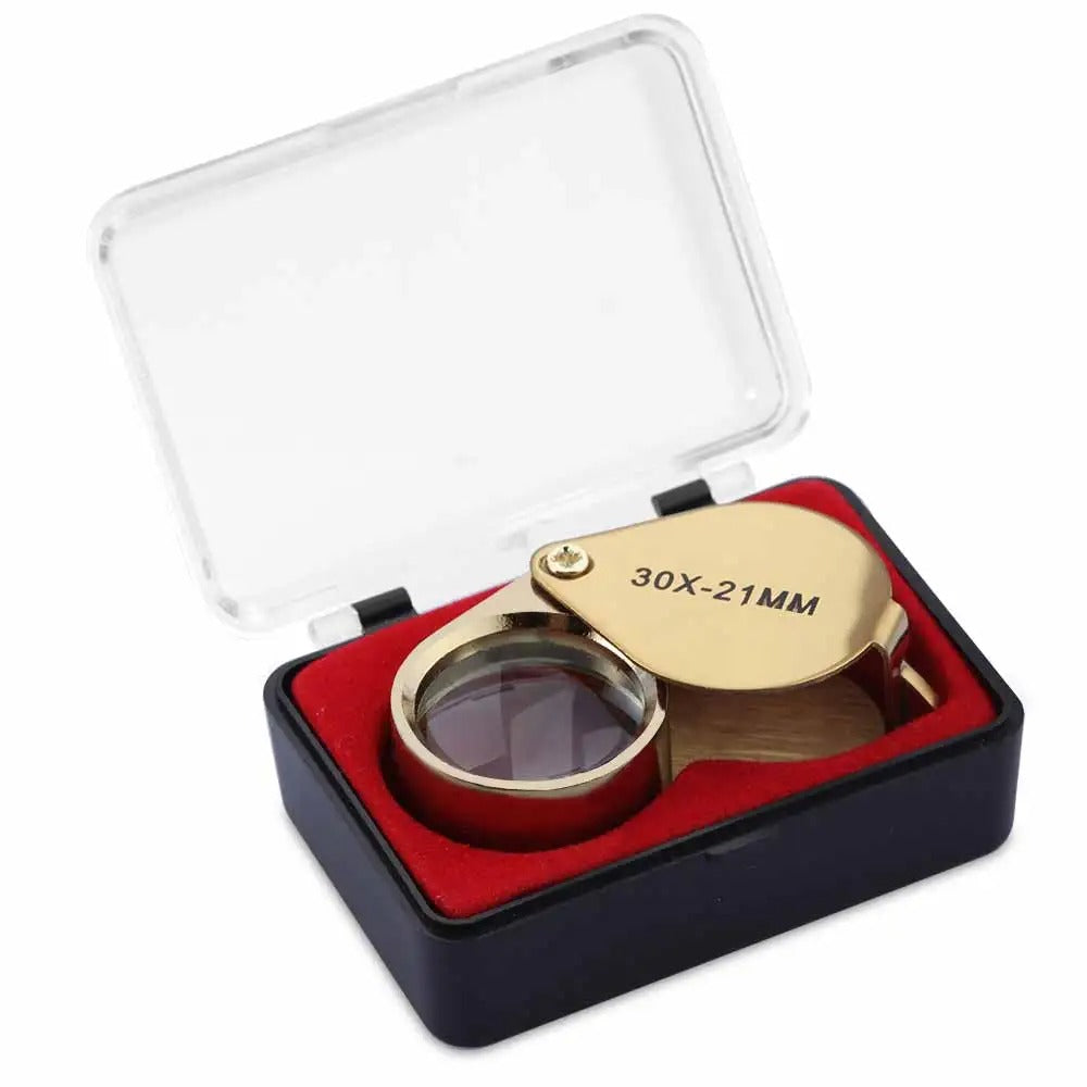 10-30X Pocket Loupe Magnifier