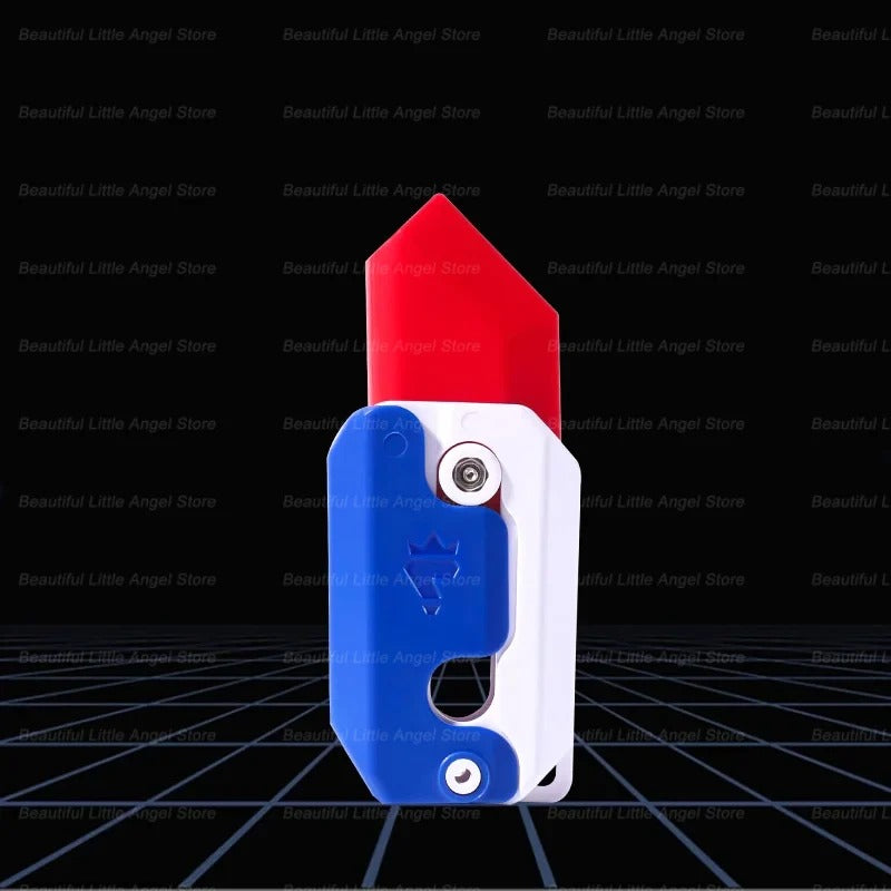 3D Printed Gravity Claw Knife Toy Stress Relief