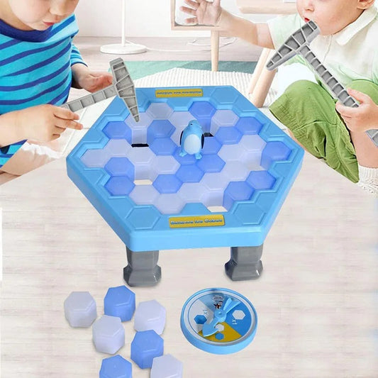 Save Penguin On Ice Game