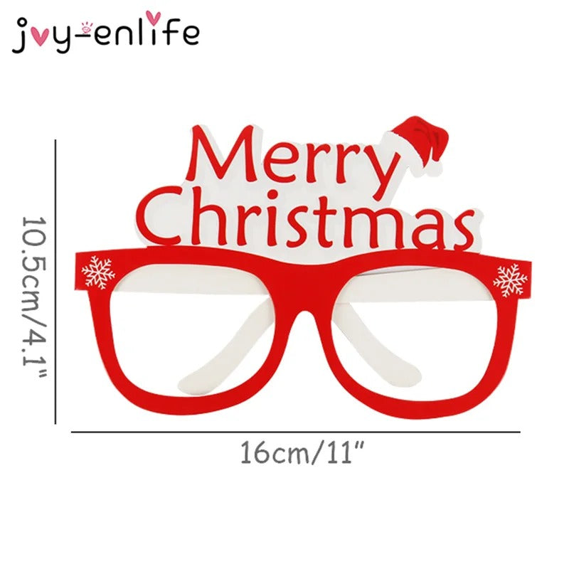 Christmas Glasses  (9 Pieces)