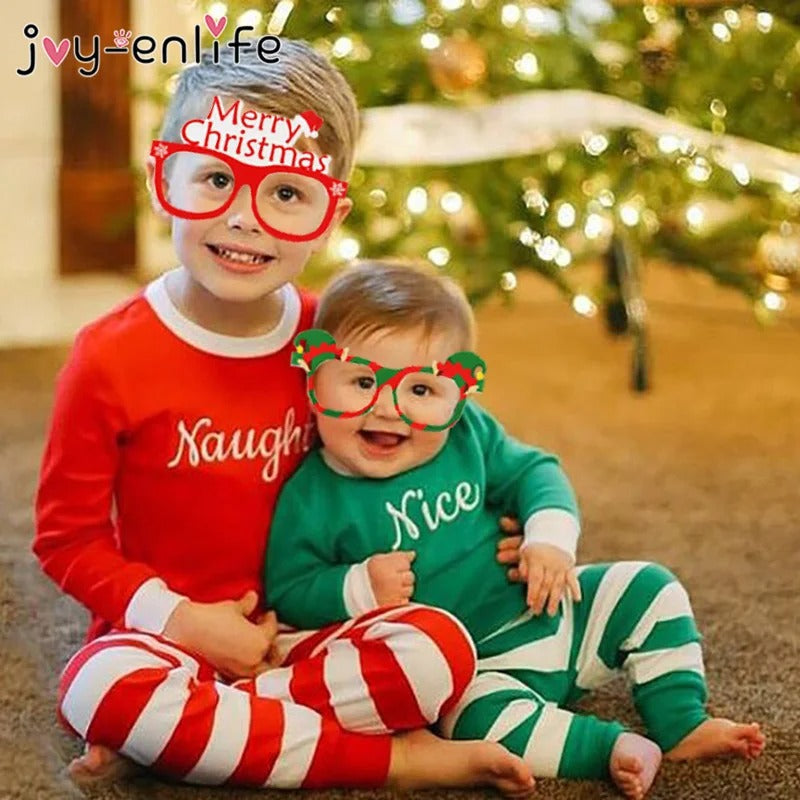 Christmas Glasses  (9 Pieces)