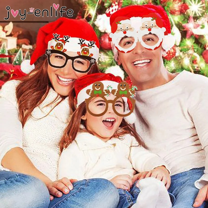 Christmas Glasses  (9 Pieces)