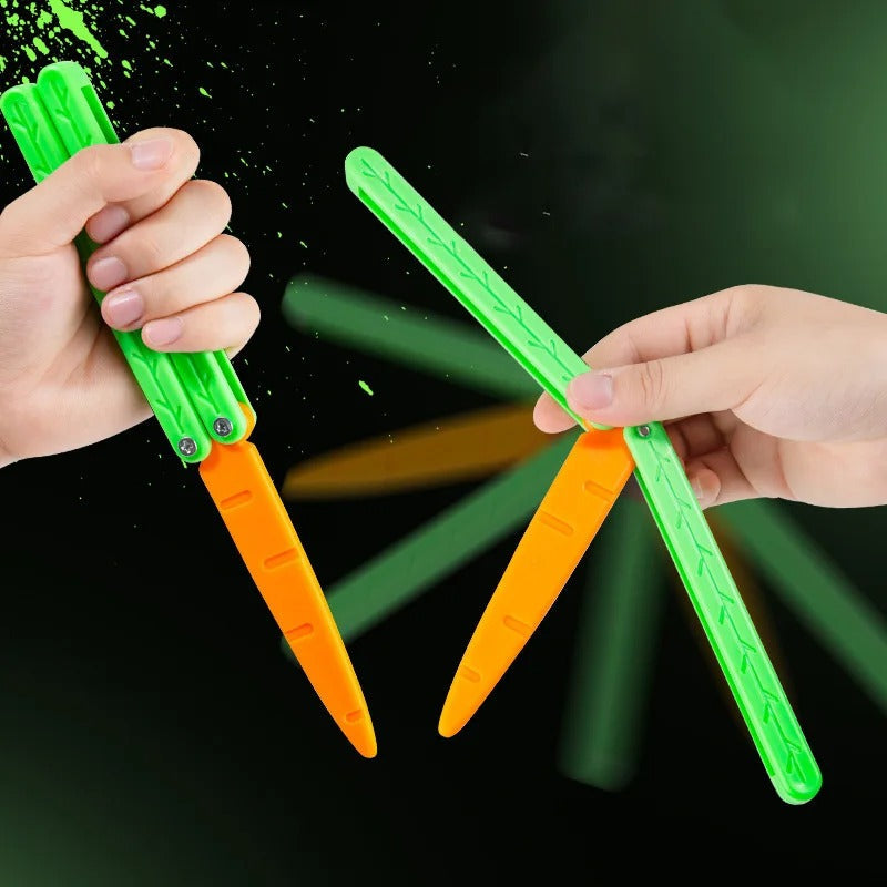 3D Printed Gravity Claw Knife Toy Stress Relief