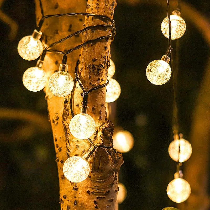 20～100 LED Solar Light Outdoor IP65 Waterproof String Fairy Lamps