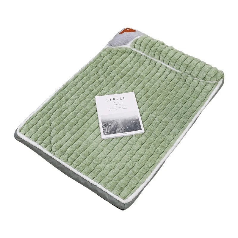 Sleeping Dog Mat Winter Warm Removable Washable Kennel Mattress