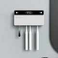 Toothbrush Holder Rechargeable Fast Drying Sterilizer With LED Display
