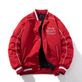 Mens Parka Jacket Letter Autumn