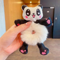 Hair Circle Girl Frog Plush