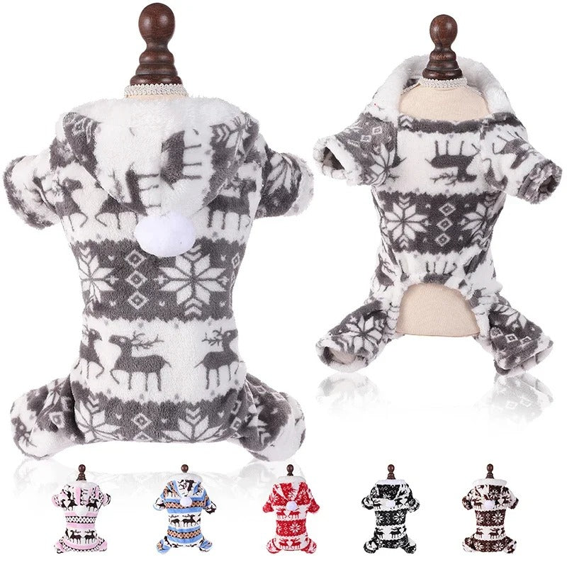 Dog Christmas Jumpsuit