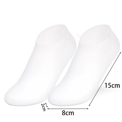 1Pairs Silicone Moisturizing Foot Socks for Dry Cracked Feet Foot Care Socks