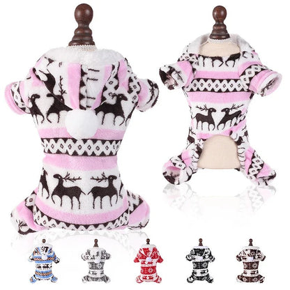 Dog Christmas Jumpsuit