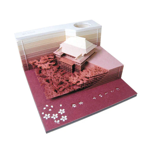 3D Magic Hogwarts Castle Notepads