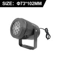1pc Snowflake Christmas Laser Projector Light,16 patterns Waterproof Rotating